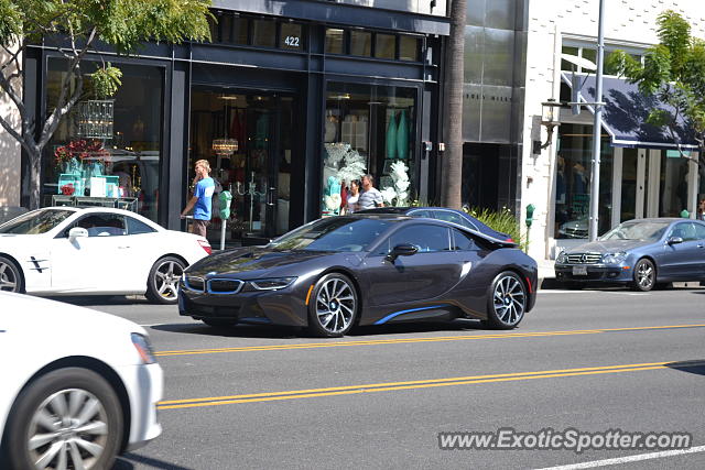BMW I8 spotted in Beverly Hills, California