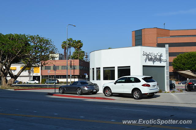 Mercedes SLS AMG spotted in Hollywood, California