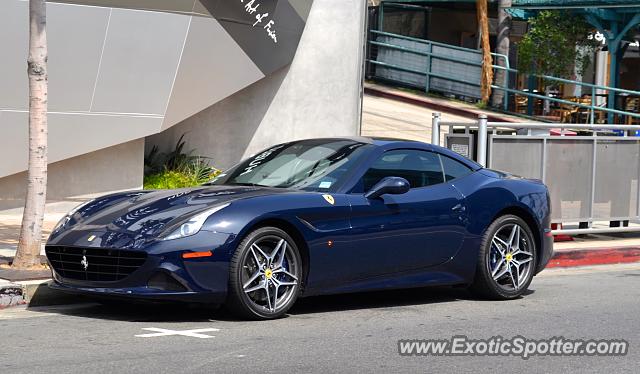 Ferrari California spotted in Hollywood, California