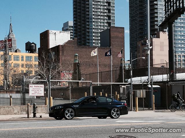 BMW M5 spotted in New York, New York