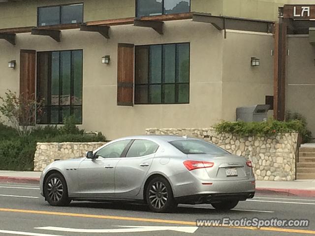 Maserati Ghibli spotted in Glendale, California