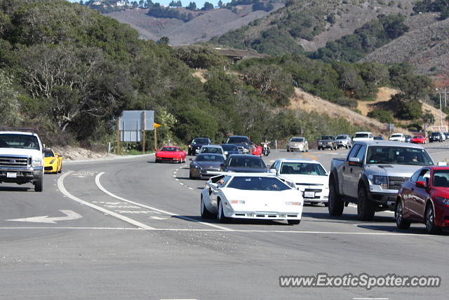 Lamborghini Countach spotted in Monterey, California