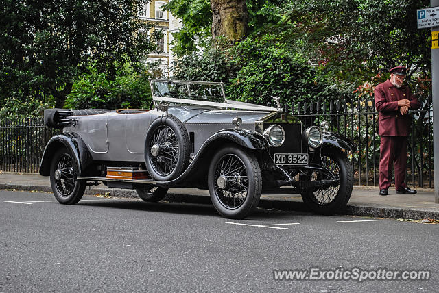 Rolls-Royce Silver Ghost spotted in London, United Kingdom