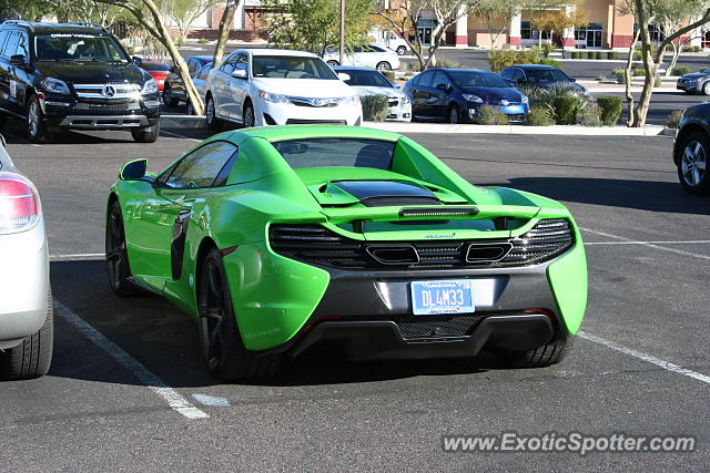 Mclaren 650S spotted in Scottsdale, Arizona