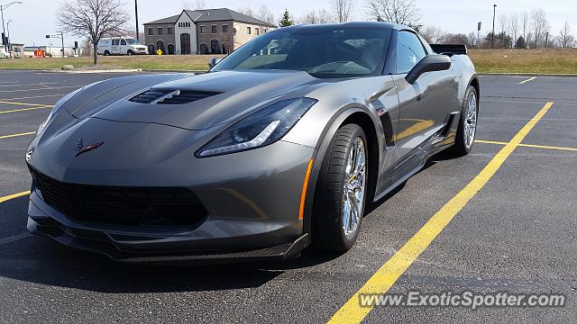 Chevrolet Corvette Z06 spotted in Brookfield, Wisconsin