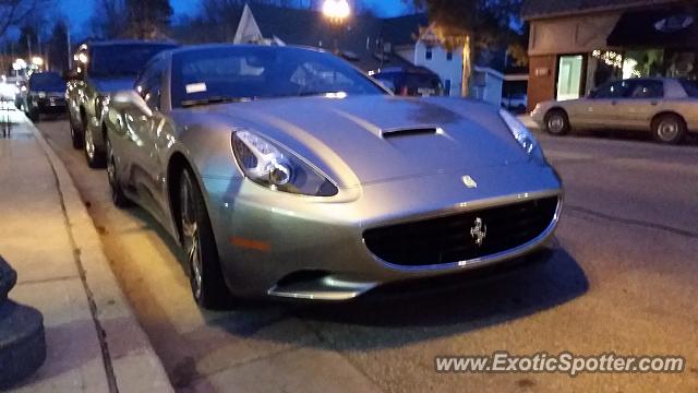 Ferrari California spotted in Hartland, Wisconsin