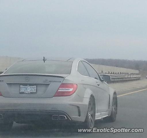 Mercedes C63 AMG Black Series spotted in Oakville, Canada