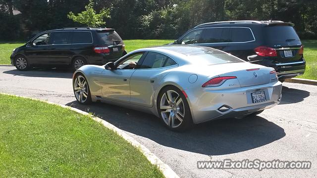 Fisker Karma spotted in Downers Grove, Illinois
