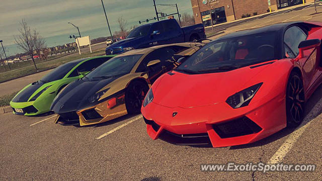 Lamborghini Aventador spotted in Cincinnati, Ohio