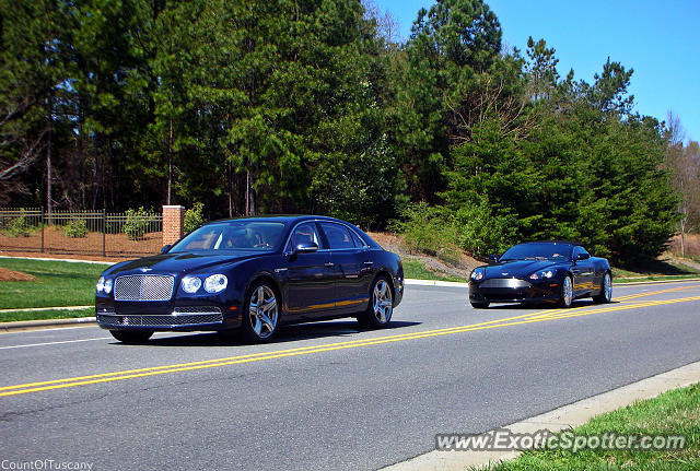 Aston Martin DB9 spotted in Charlotte, North Carolina