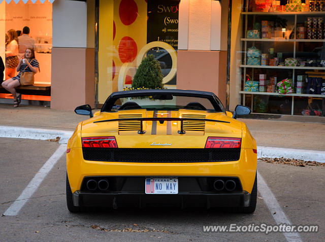 Lamborghini Gallardo spotted in Dallas, Texas