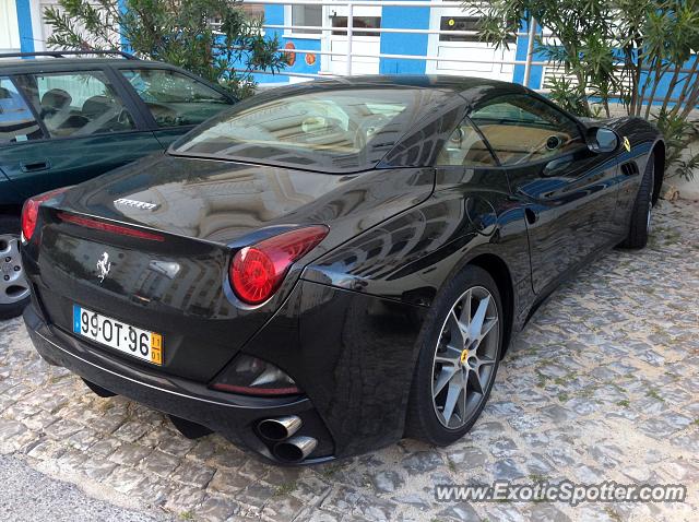 Ferrari California spotted in Quarteira, Portugal