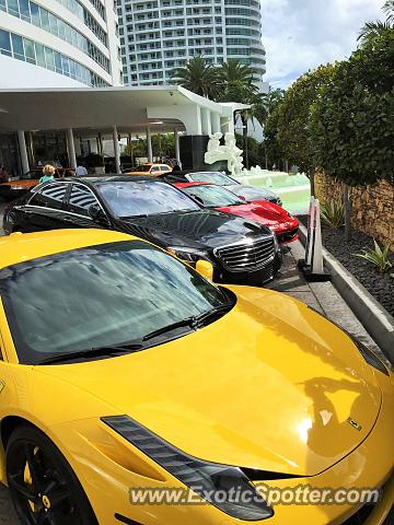 Ferrari 458 Italia spotted in Miami, Florida