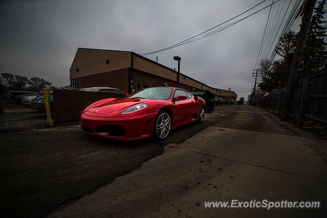 Ferrari F430 spotted in Birmingham, Michigan