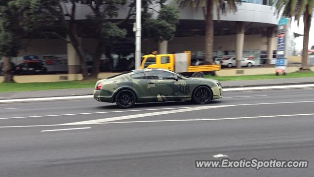 Bentley Continental spotted in Auckland, New Zealand