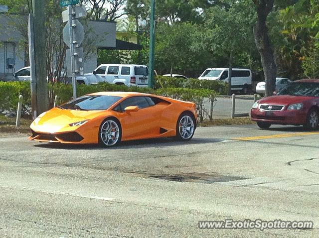 Lamborghini Huracan spotted in Fort lauderdale, Florida
