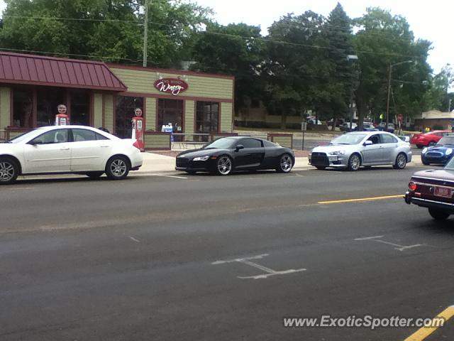 Audi R8 spotted in Lake Mills, Wisconsin