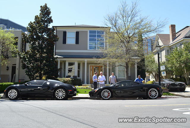 Bugatti Veyron spotted in Dallas, Texas