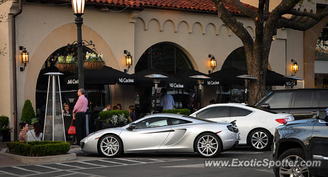Mclaren MP4-12C spotted in Dallas, Texas