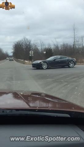 Fisker Karma spotted in Hartland, Michigan