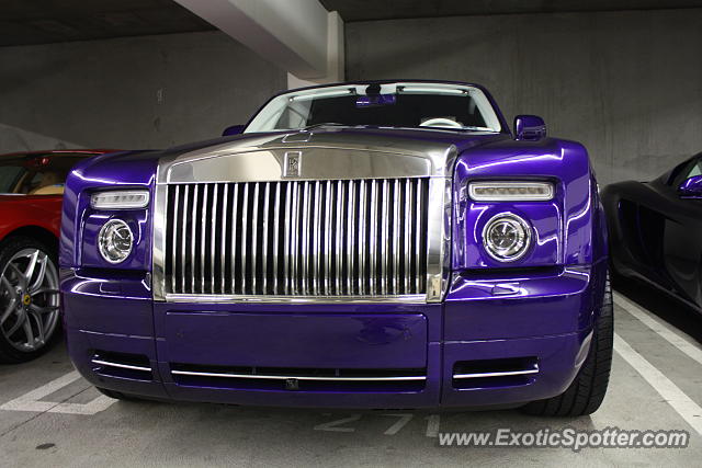 Rolls-Royce Phantom spotted in Pebble Beach, California