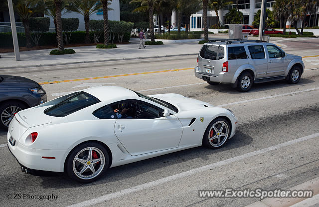 Ferrari 599GTB spotted in Fort Lauderdale, Florida