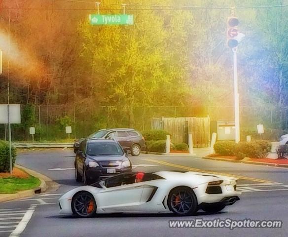 Lamborghini Aventador spotted in Charlotte, North Carolina