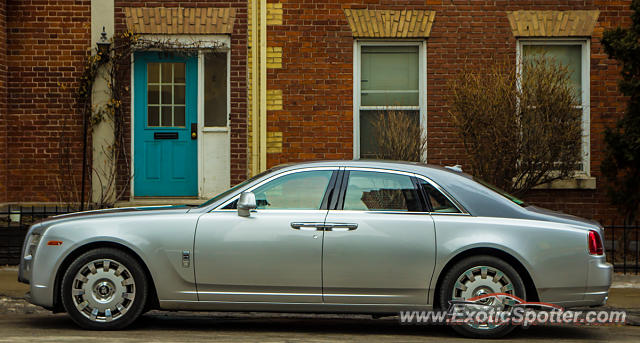 Rolls-Royce Ghost spotted in Toronto, Canada