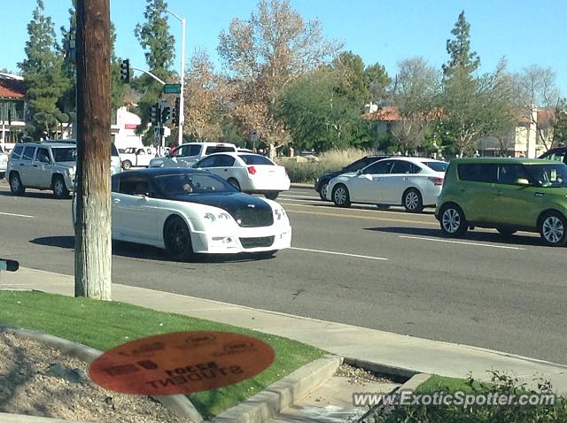 Bentley Continental spotted in Scottsdale, Arizona