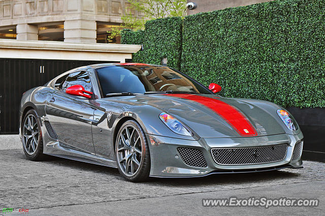 Ferrari 599GTO spotted in London, United Kingdom