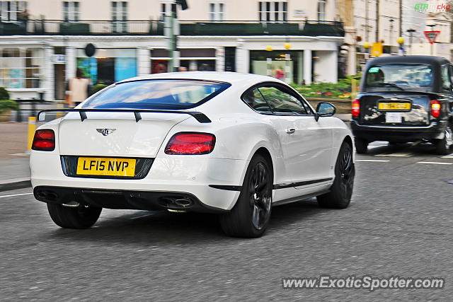 Bentley Continental spotted in London, United Kingdom
