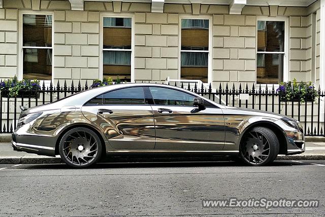 Mercedes C63 AMG Black Series spotted in London, United Kingdom