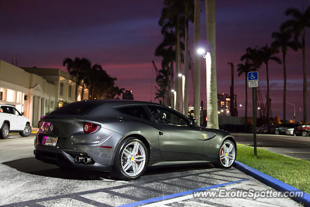 Ferrari FF spotted in Palm Beach, Florida