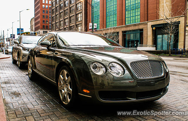 Bentley Continental spotted in Indianapolis, Indiana