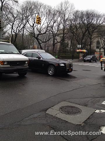 Rolls-Royce Ghost spotted in Manhattan, New York