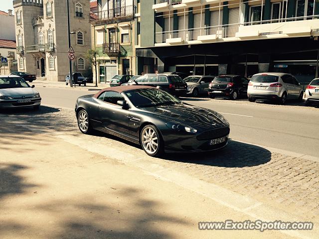 Aston Martin DB9 spotted in Oporto, Portugal
