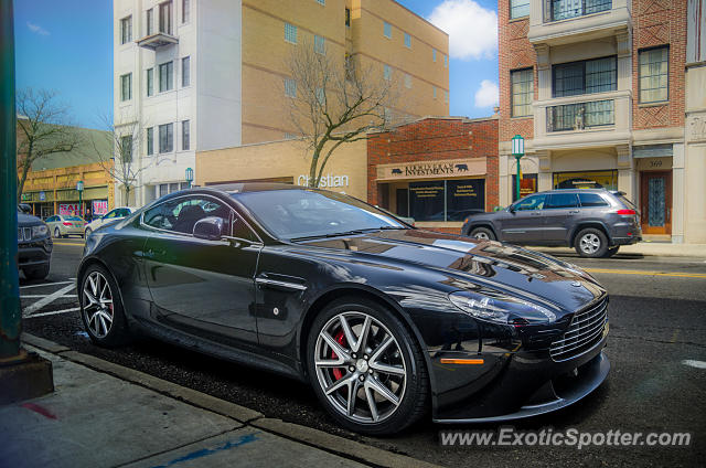 Aston Martin Vantage spotted in Birmingham, Michigan