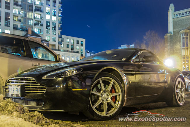 Aston Martin Vantage spotted in Toronto, Canada
