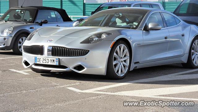 Fisker Karma spotted in Nice, France