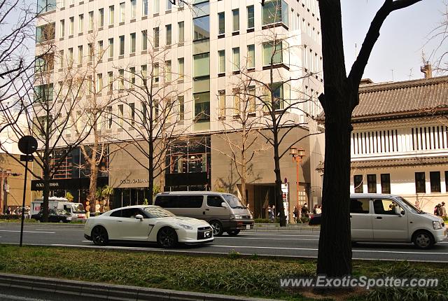 Nissan GT-R spotted in Osaka city,Osaka, Japan