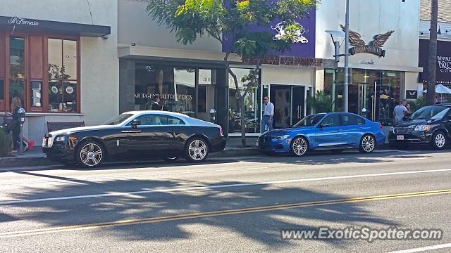 Rolls-Royce Wraith spotted in Beverly Hills, California