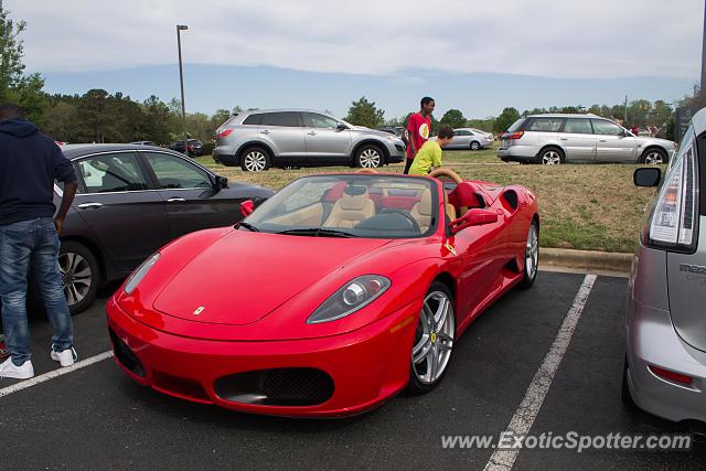 Ferrari F430 spotted in Apex, North Carolina