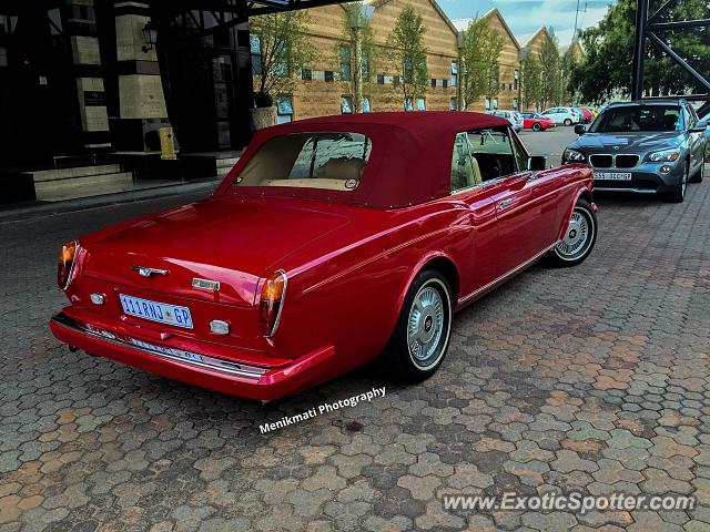 Rolls-Royce Corniche spotted in Jhb, South Africa