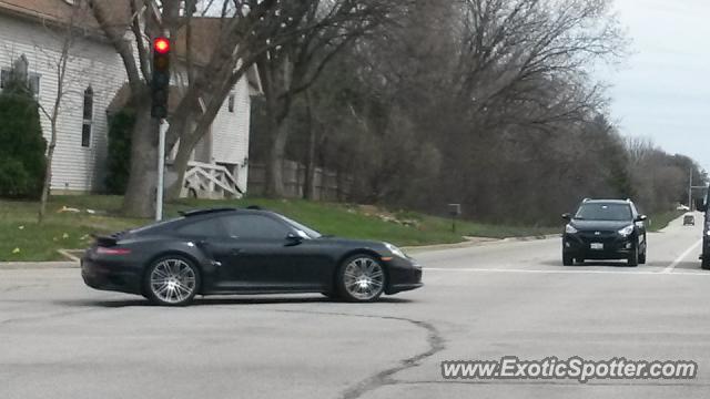Porsche 911 Turbo spotted in Oak Brook, Illinois