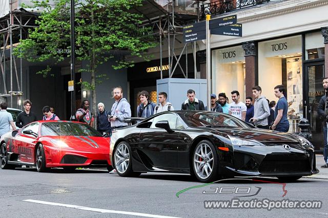 Lexus LFA spotted in London, United Kingdom