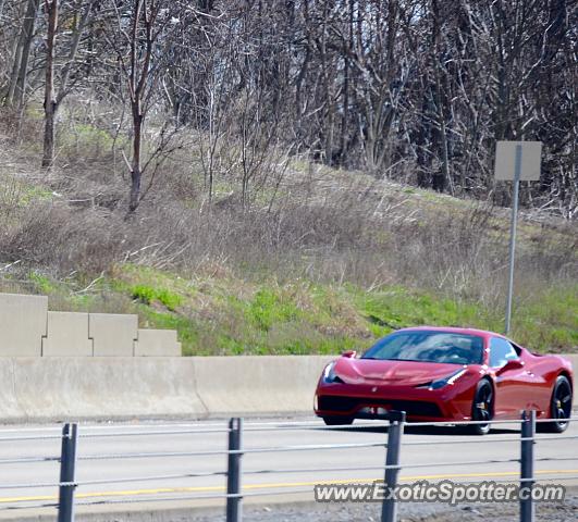 Ferrari 458 Italia spotted in Wexford, Pennsylvania