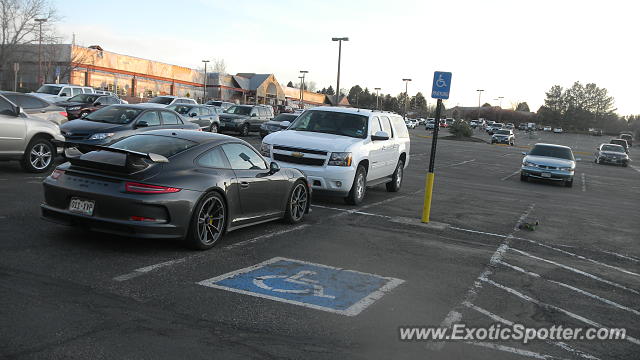 Porsche 911 GT3 spotted in Greenwood V, Colorado