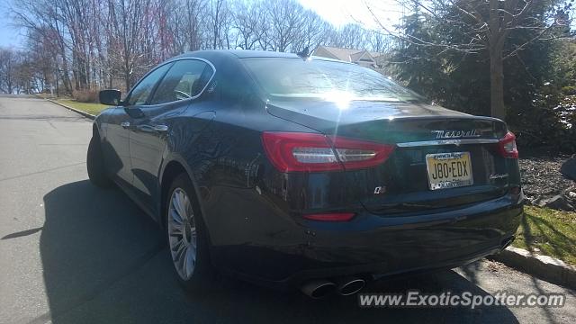 Maserati Quattroporte spotted in Chatham, New Jersey