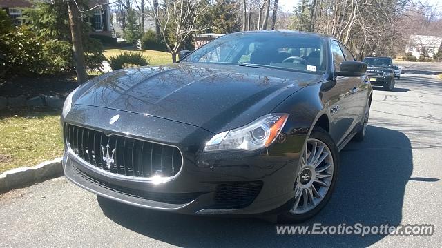 Maserati Quattroporte spotted in Chatham, New Jersey