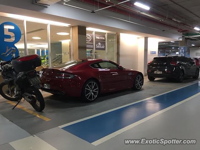 Aston Martin Vantage spotted in Fortaleza, Brazil